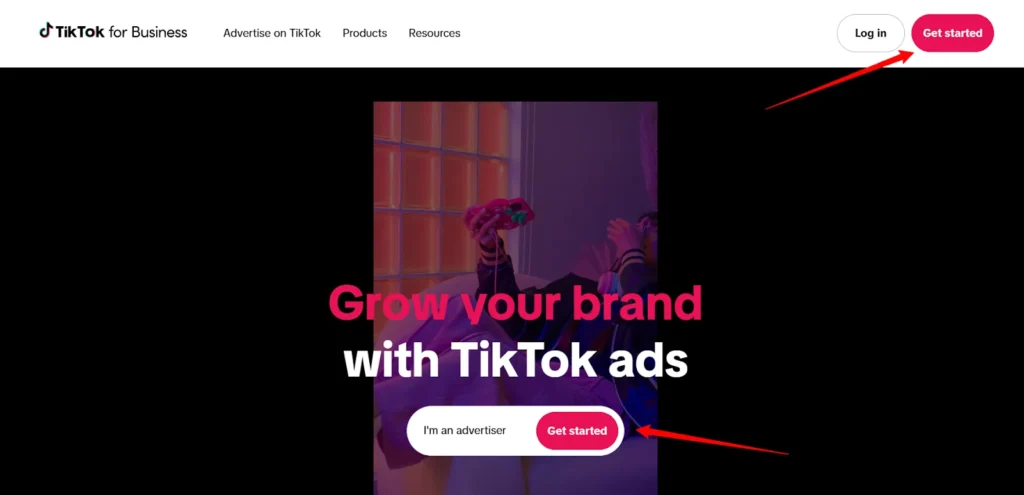TikTok For Business Get Started