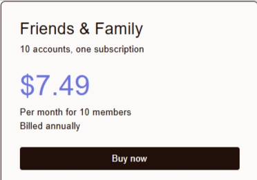 Dashlane Friends and Family Plan