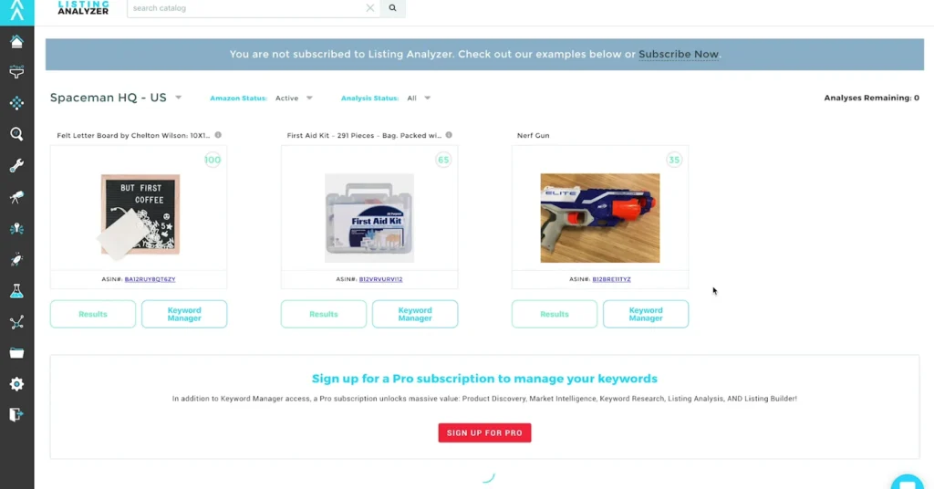Listing Analyzer by Viral Launch