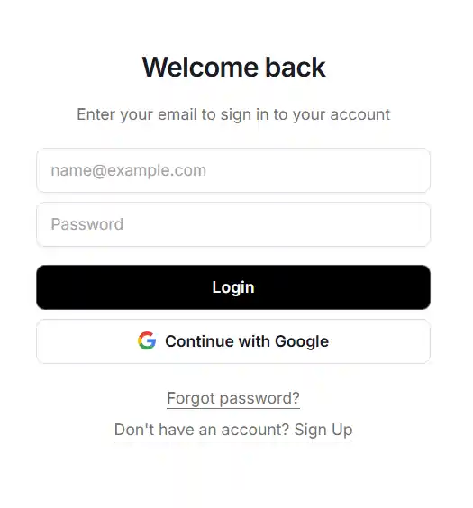 Minea registration page
