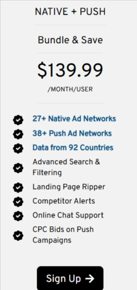 Native + Push Bundle plan