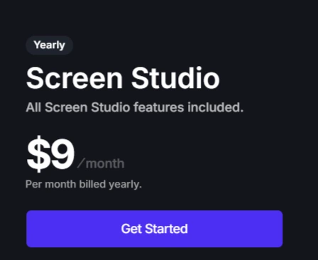 Screen Studio Annual Plan