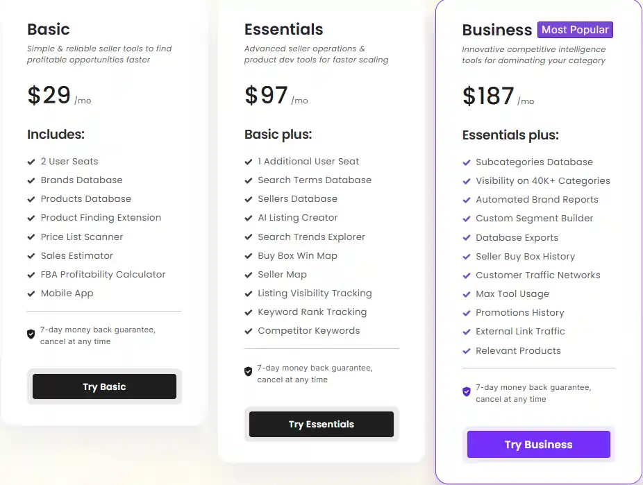 SmartScout Pricing Plans