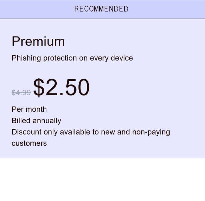 Dashlane Premium Plan with discounted pricing