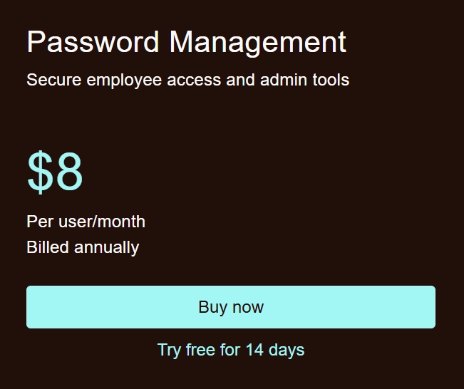 Dashlane Pricing Password Management Plan