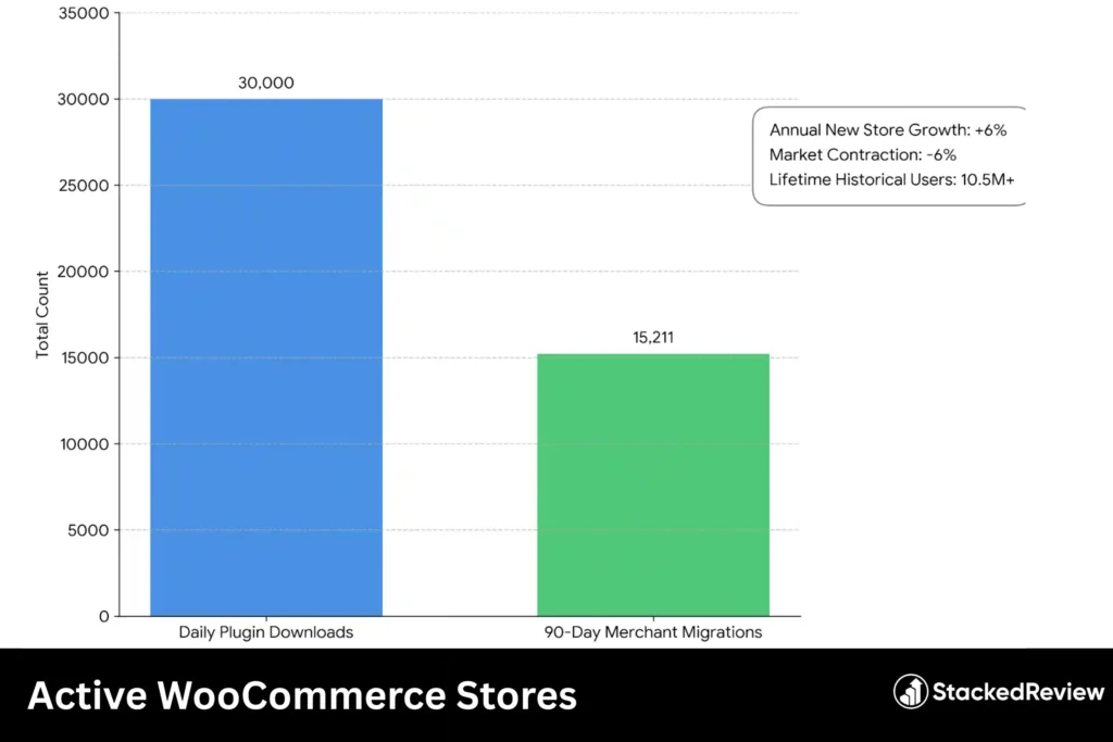 Active WooCommerce Stores