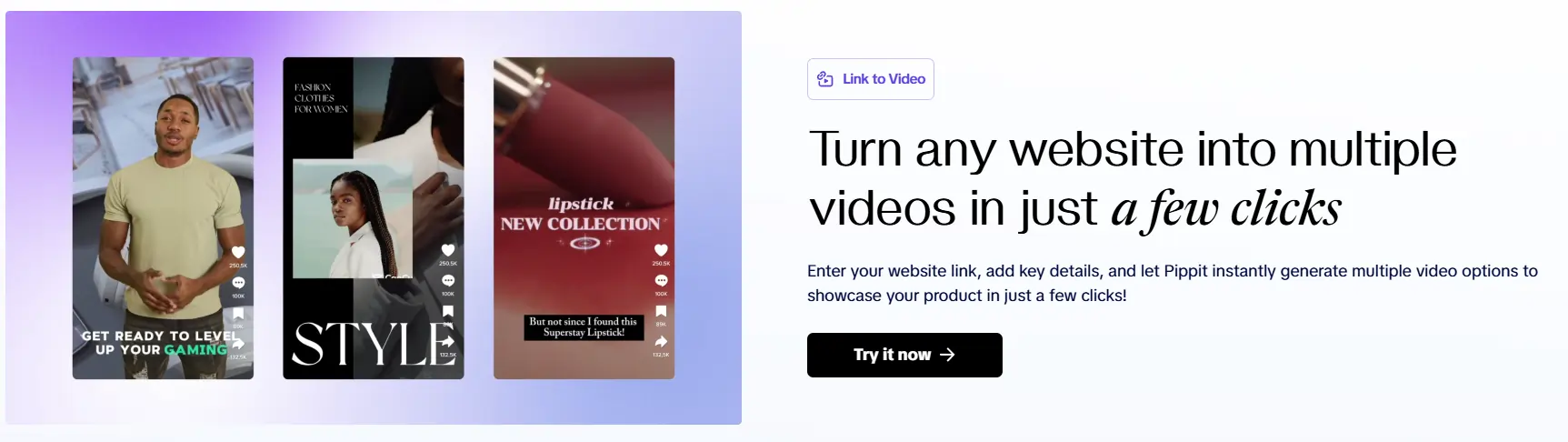 Pippit AI Video Generator