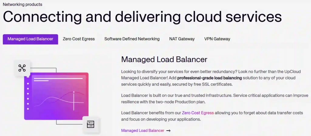 UpCloud Networking Products