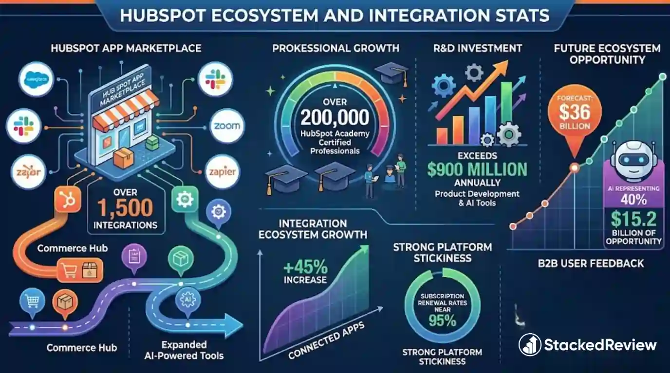 HubSpot Ecosystem and Integration Stats