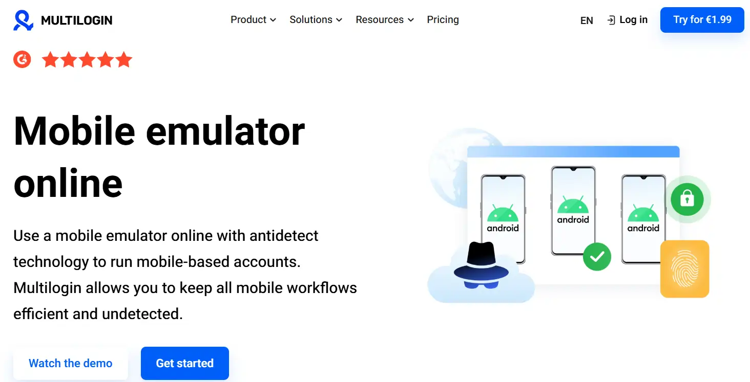 Multilogin Mobile Emulation