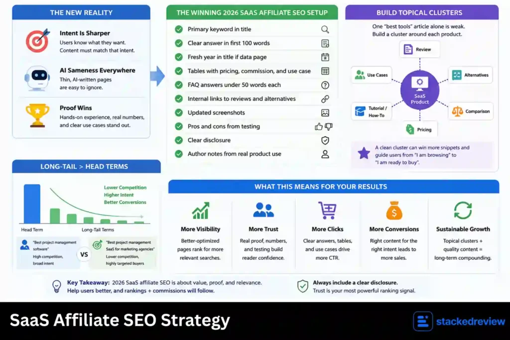 SaaS Affiliate SEO Strategy