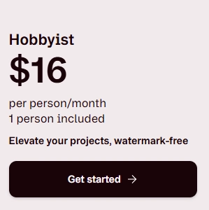 Descript Pricing 2026: Plans, Costs and AI Credit Limits 3 Descript Hobbyist Plan