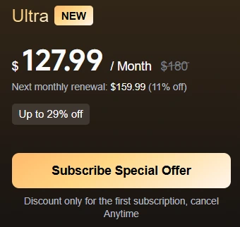 Kling AI Pricing 2026: Cheapest Plan Starts at Just $6.99 6 Kling AI Ultra Plan