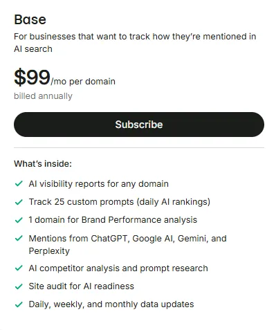 Semrush Pricing 2026: Plans, Add-Ons and Full Annual Costs 7 Semrush AI Visibility Pricing Plan